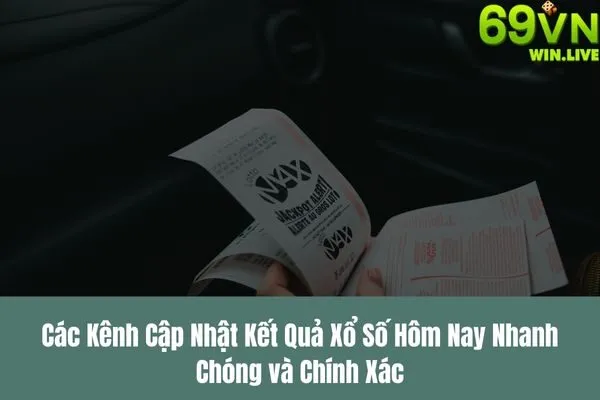 Kết Quả Xổ Số Hôm Nay – Cập Nhật Kết Quả Nhanh Nhất